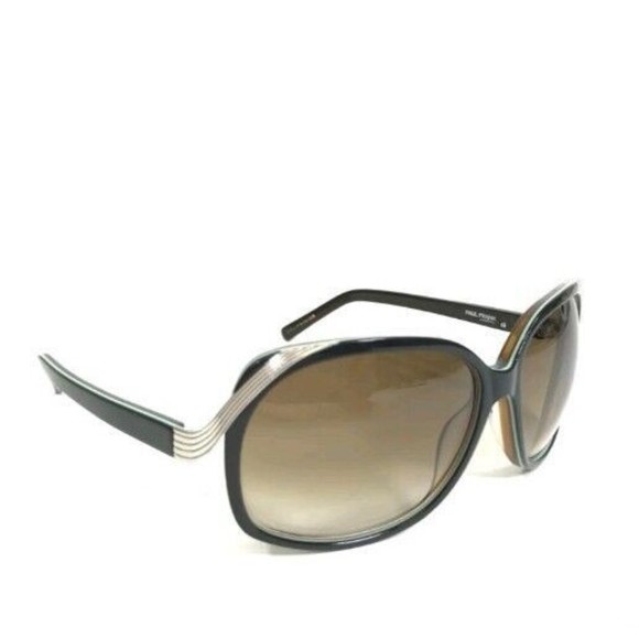Paul Frank Sunglasses 114 BURG/SEA Brown Green Square Frames with Brown Lenses - Picture 2 of 11